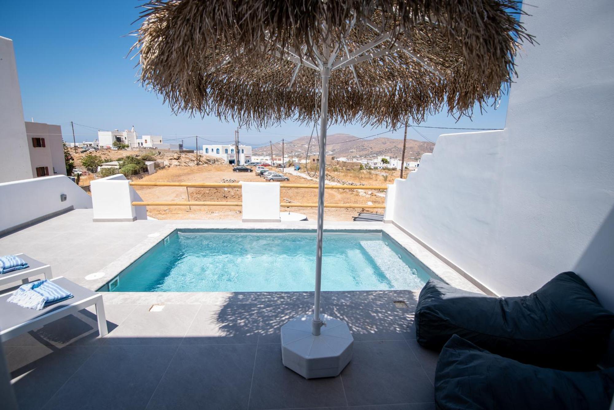 Mint&Melon Villa Naxos City Bagian luar foto